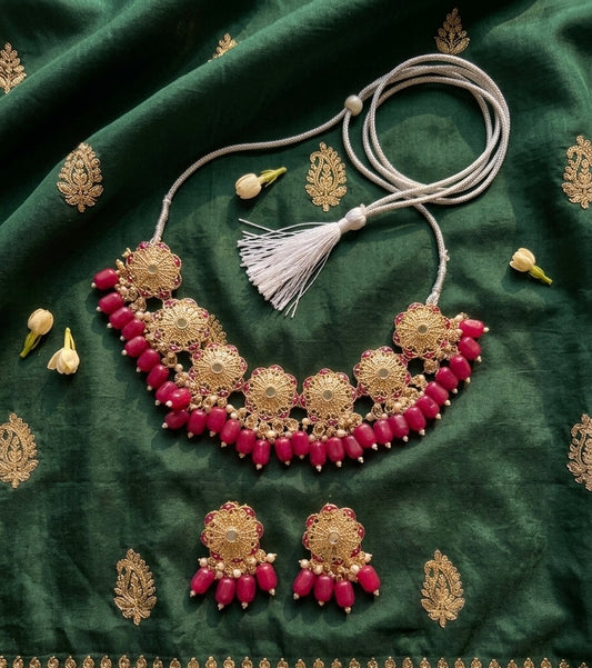 Meena Necklace Set