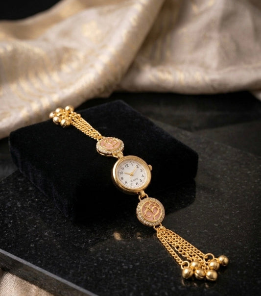 Om Ethnic Kashmiri Watch