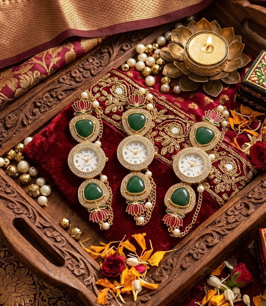 Luxury Kashmiri Lotus Watch