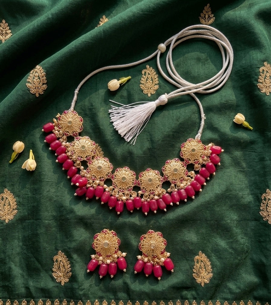 Meena Necklace Set