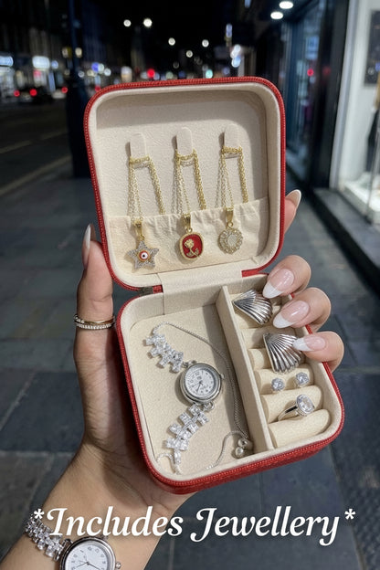 Ava Red Jewel Gift Box