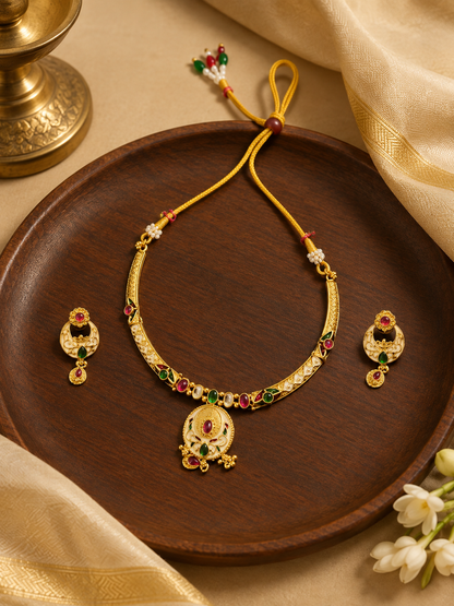 Apsara Necklace Set