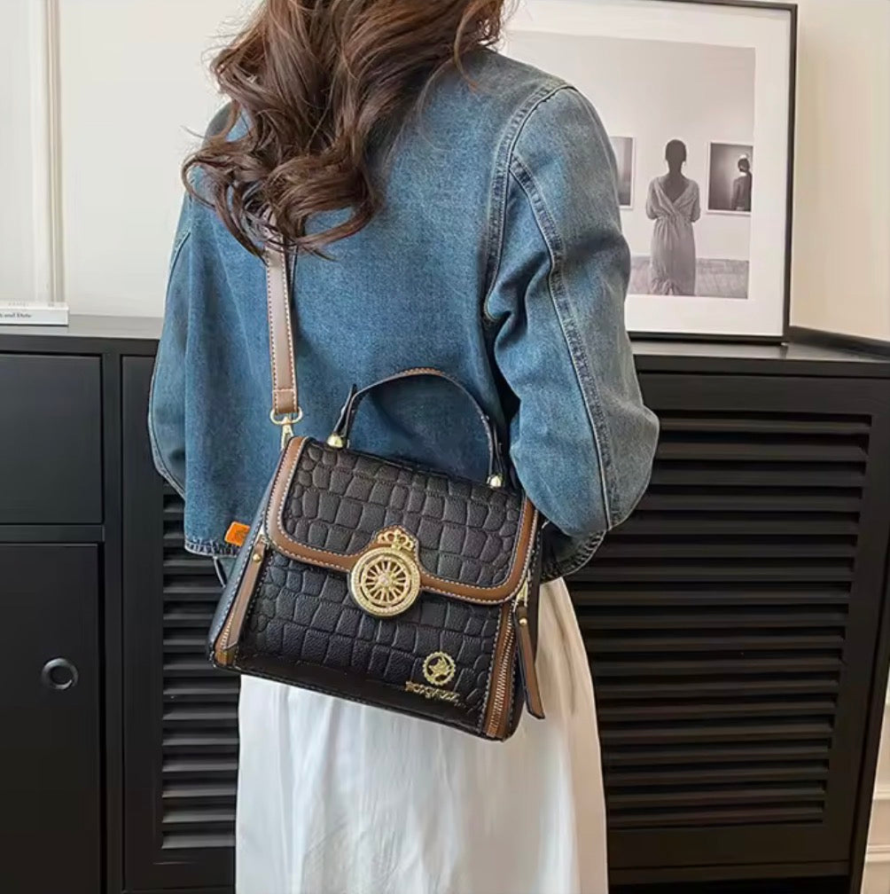 Victoria Black Luxury Bag