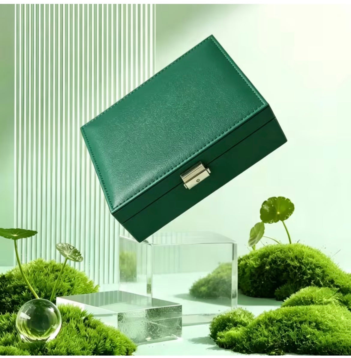 Luxury Green Jewel Box
