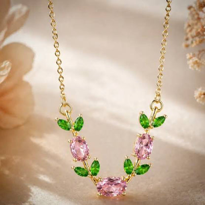Tulip Pink Necklace