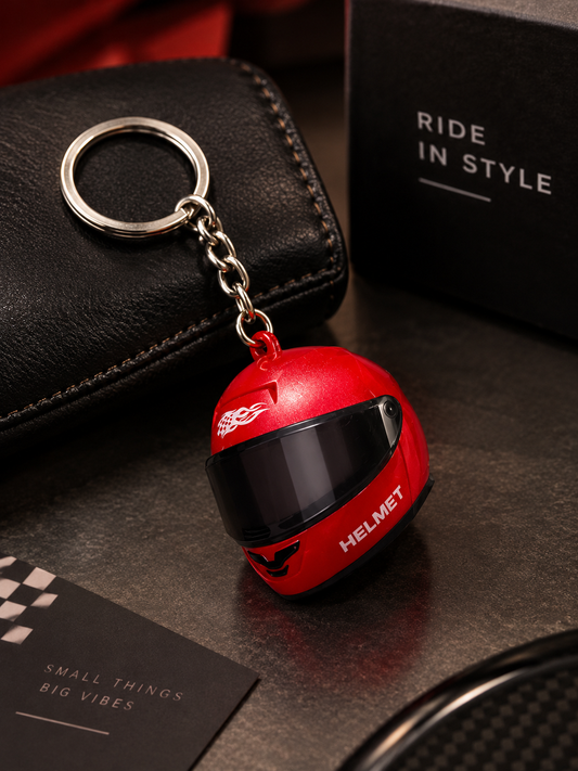Helmet Lightup Keychain