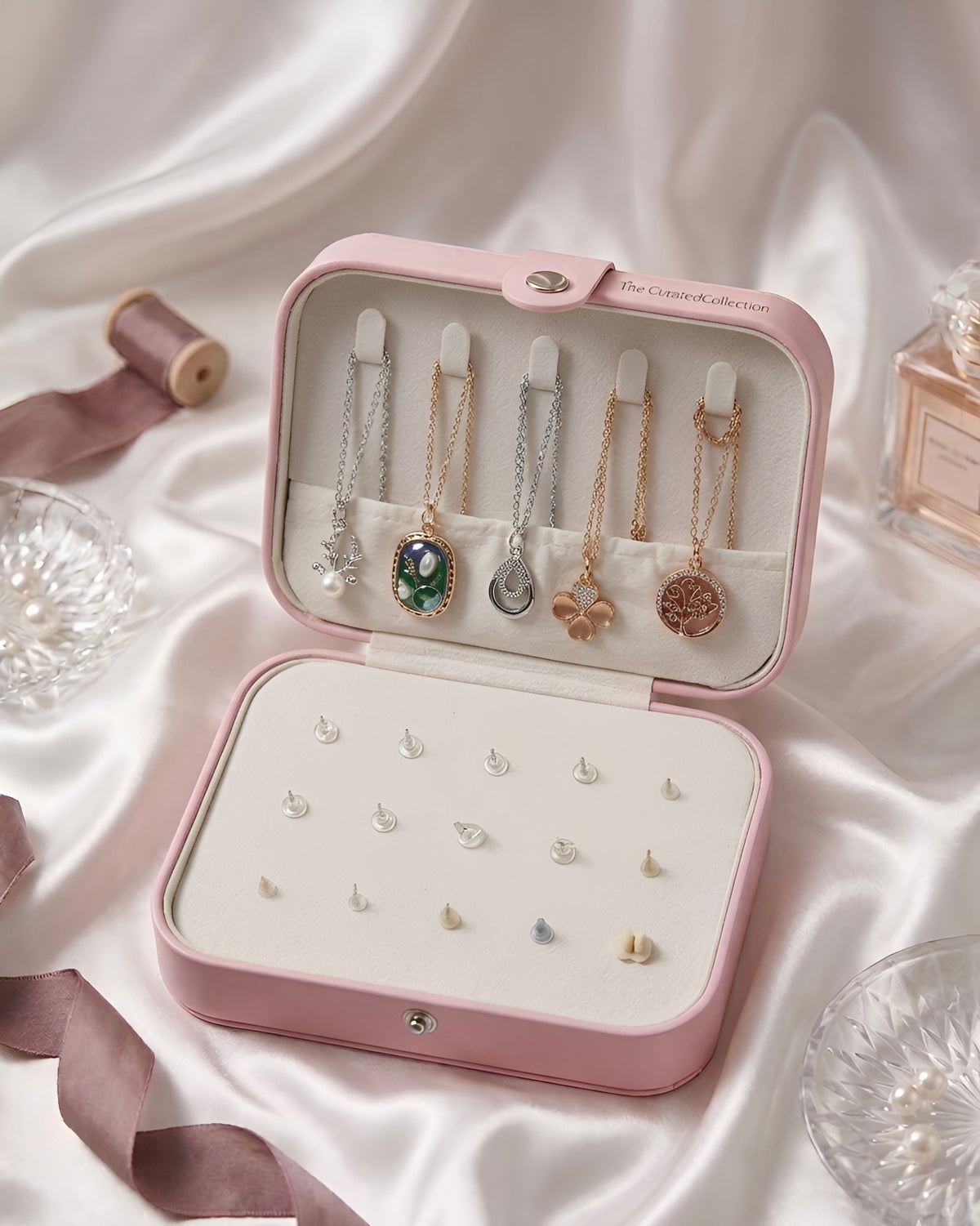 Viral Baby Pink Jewel Box