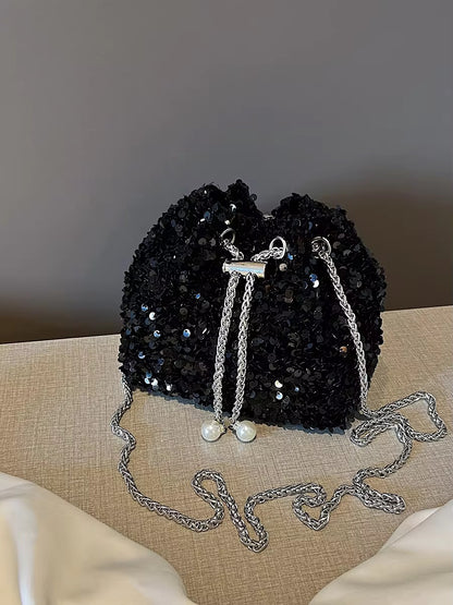 Olivia Sequins Cocktail Clutch