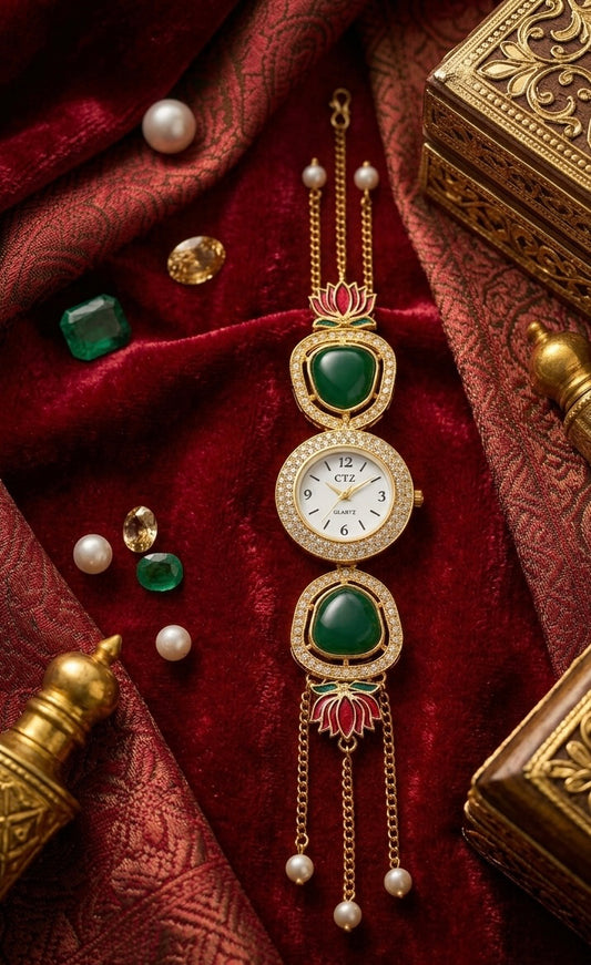 Luxury Kashmiri Lotus Watch