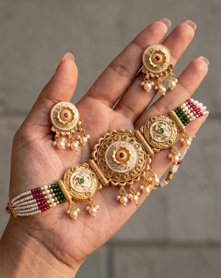 Naksh Choker Set