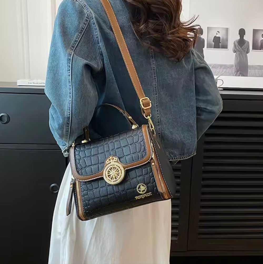 Victoria Black Luxury Bag