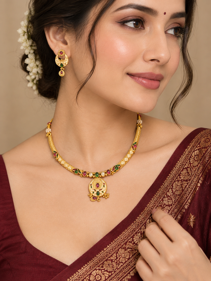 Apsara Necklace Set