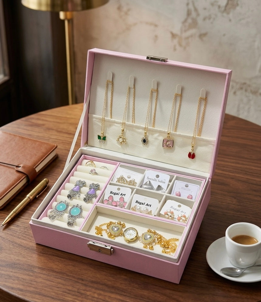 Luxury Pink Jewel Box