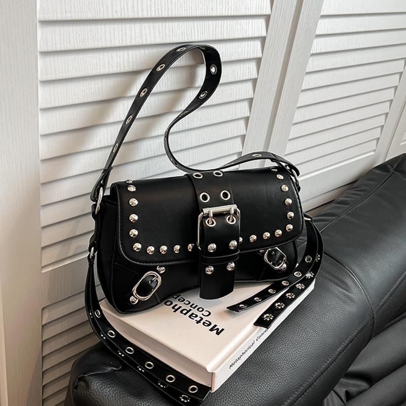 Punk Style Black Bag