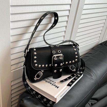 Punk Style Black Bag
