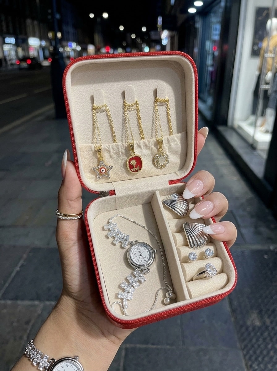 Ava Red Jewel Gift Box