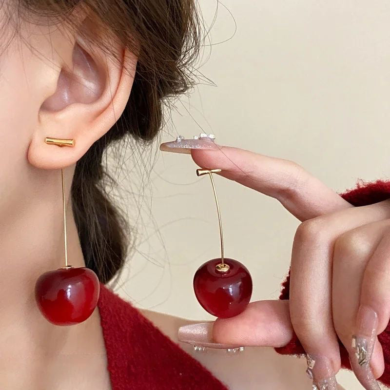 Cherry Korean Earring