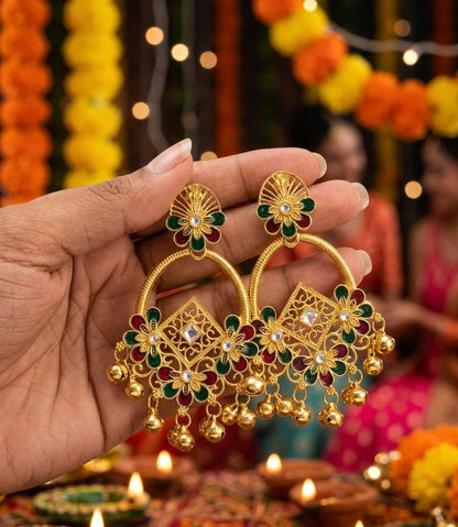 Amyra Kundan Earrings