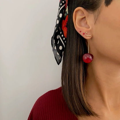 Cherry Korean Earring