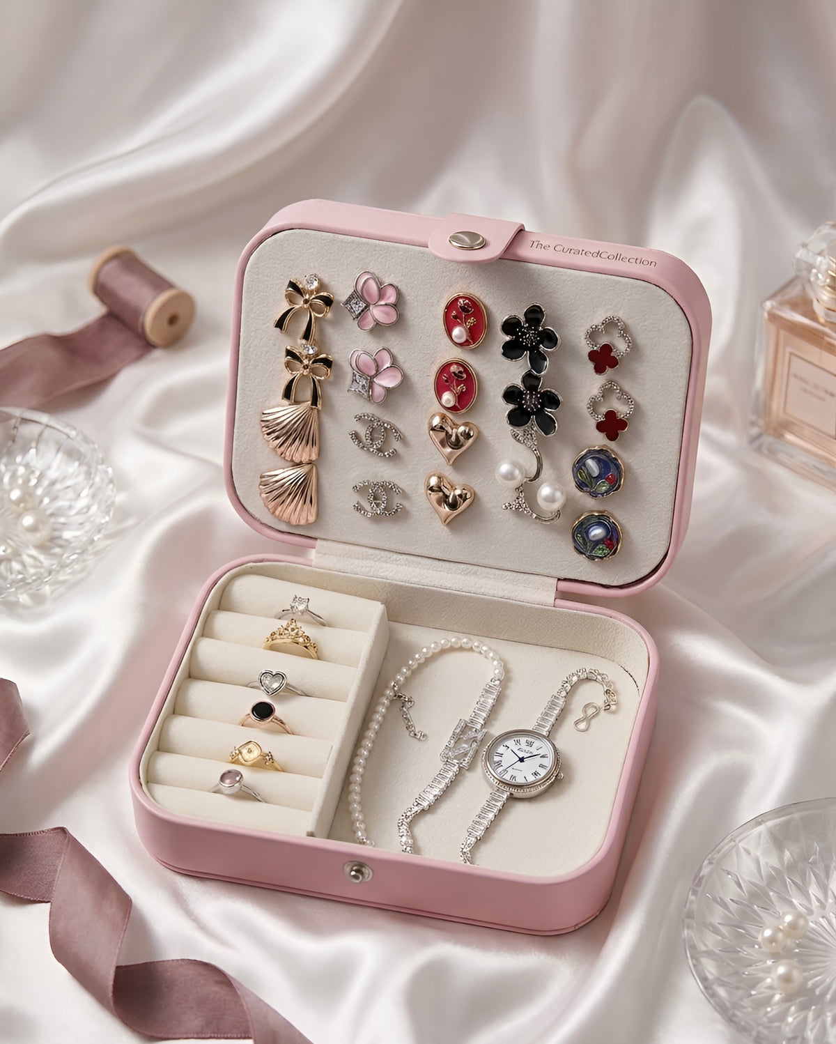 Viral Baby Pink Jewel Box