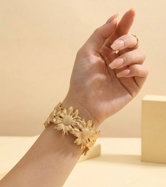 Daisy Cuff Bracelet