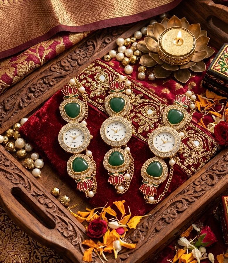 Luxury Kashmiri Lotus Watch
